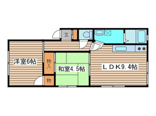 ニュ－ひまわりの物件間取画像